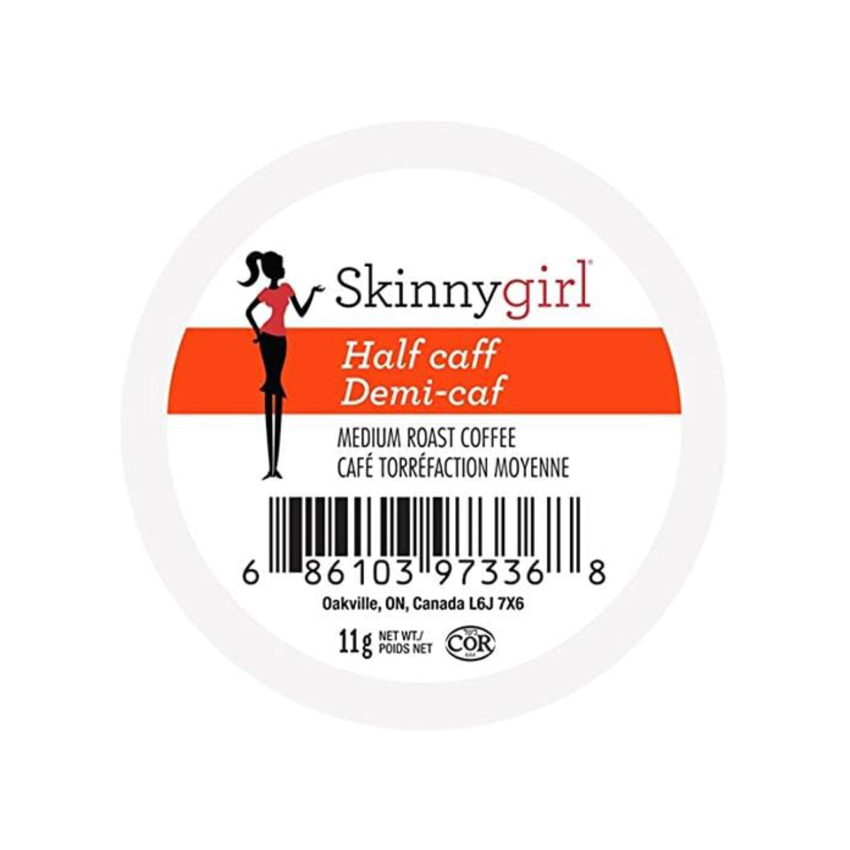 SkinnyGirl Half Caff Single-Serve Coffee Pods