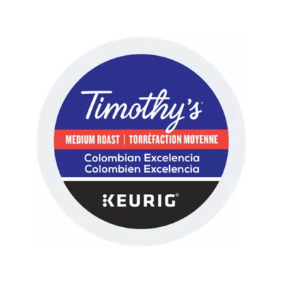 Timothy's Colombian Excelencia Keurig® K-Cup® Pods