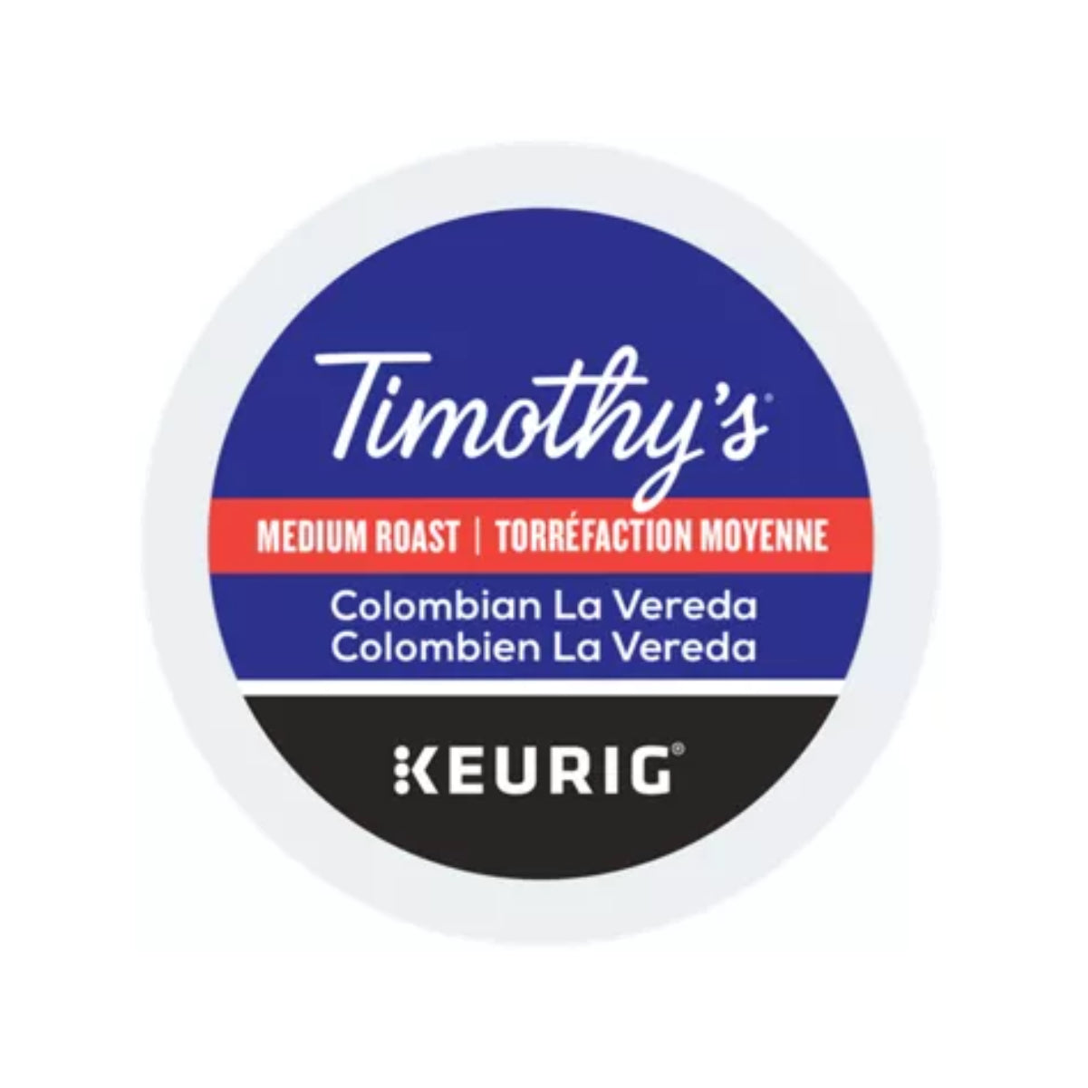 Timothy's Colombian La Vereda Keurig® K-Cup® Pods
