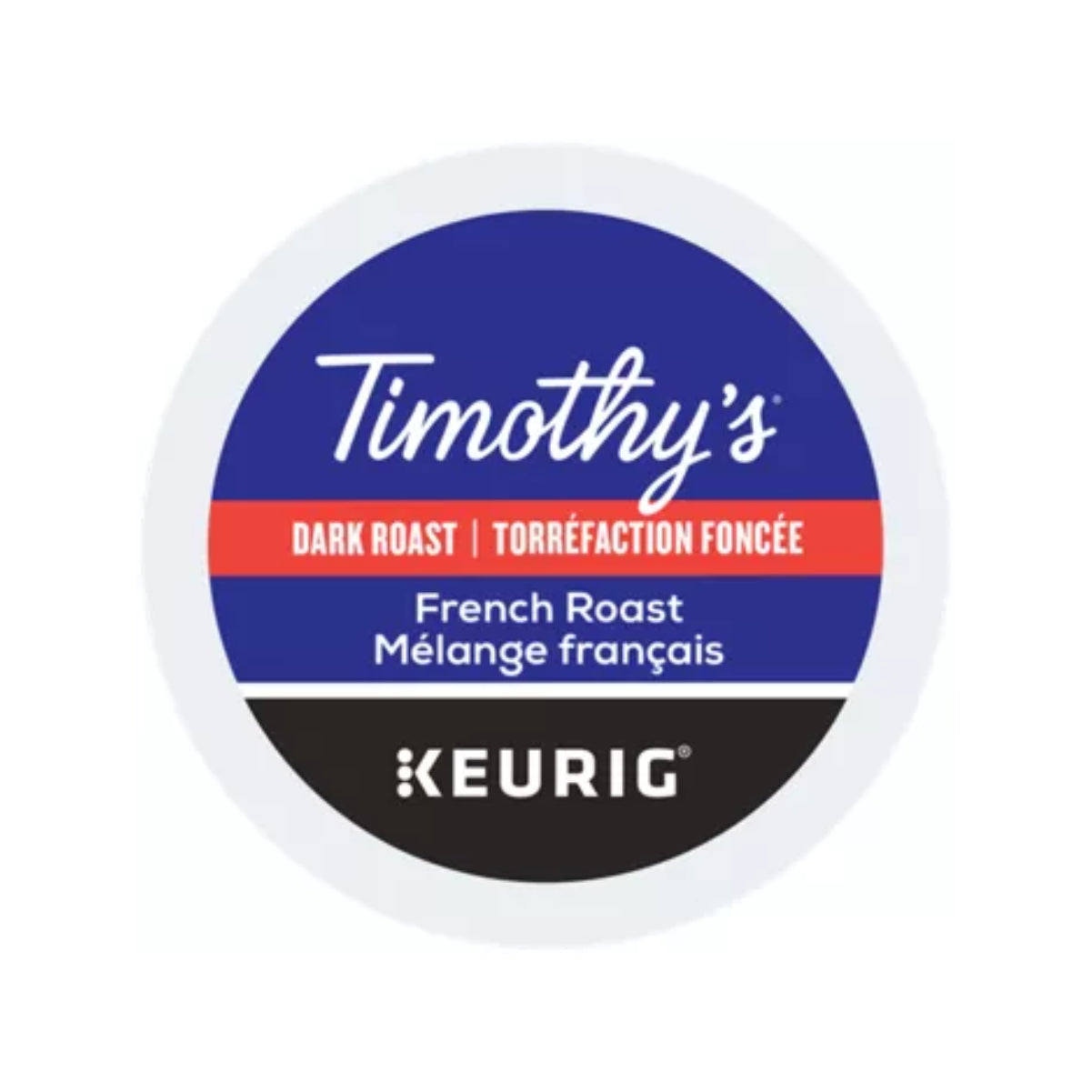 Timothy's French Roast Keurig® K-Cup® Pods