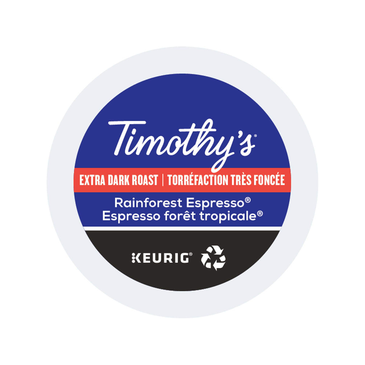 Timothy's Rainforest Espresso Keurig K-cup Pods – The Kitchen Barista ...