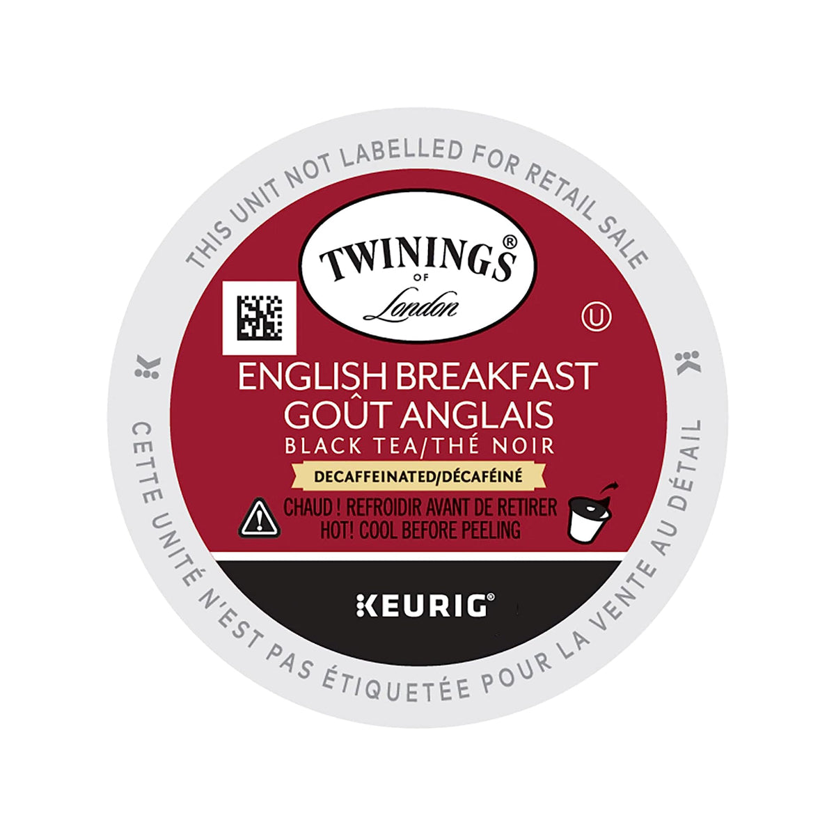 Twinings Tea English Breakfast Decaf Single-Serve Tea Pods