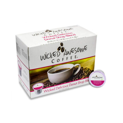 Wicked Awesome's Delicious Donut Shop Single-Serve Coffee Pods