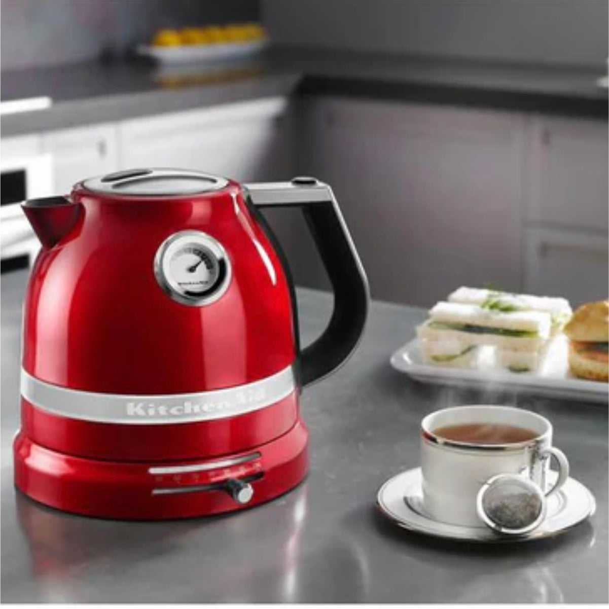 KitchenAid 1.5L Pro Line Electric Kettle KEK1522CA (Candy Red)