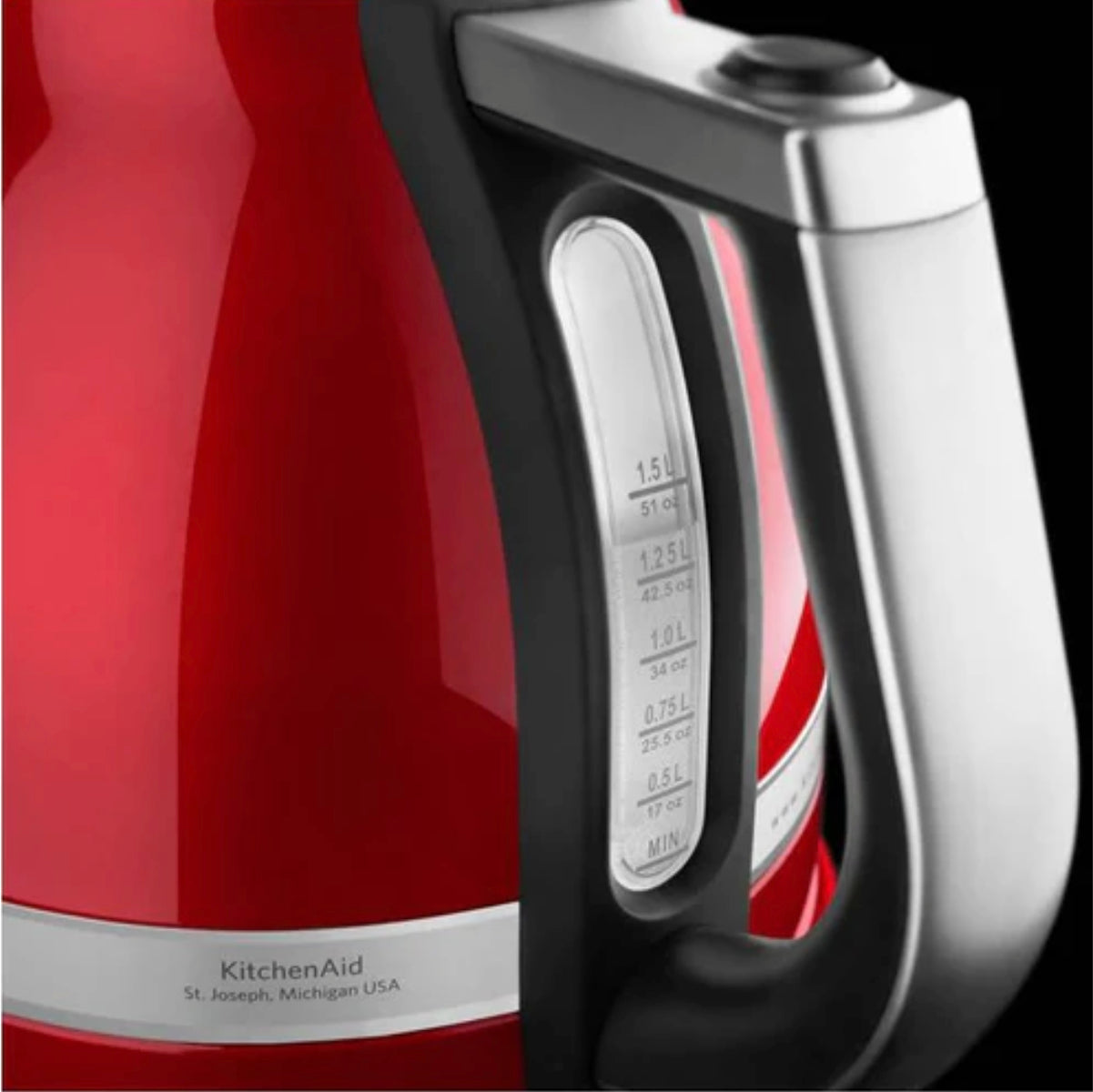 KitchenAid 1.5L Pro Line Electric Kettle KEK1522CA (Candy Red)