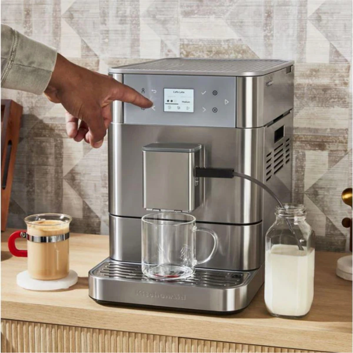 KitchenAid KF6 Fully Automatic Espresso Machine - (KES8556SX Stainless Steel)