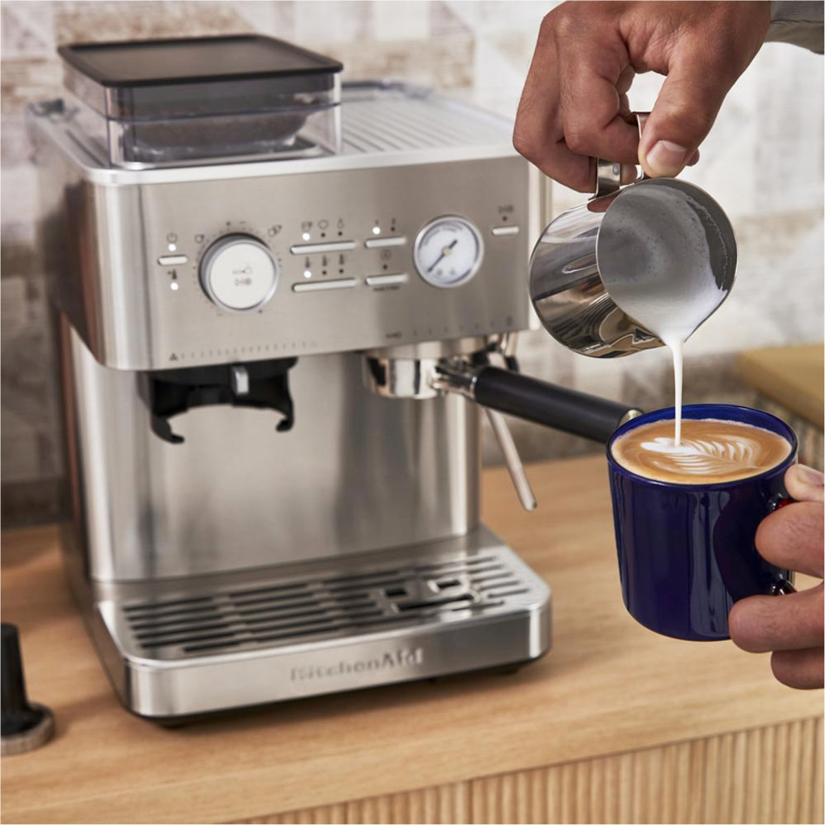 KitchenAid KF7 Fully Automatic Espresso Machine - KES8557SX (Stainless Steel)