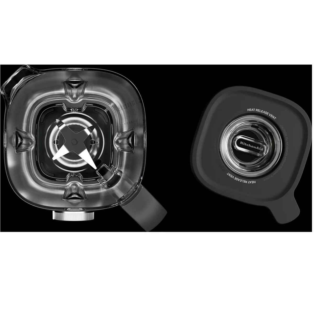 KitchenAid Pure Power Blender in Black Matte (KSB2072BM) — asymmetrical ice crushing blades