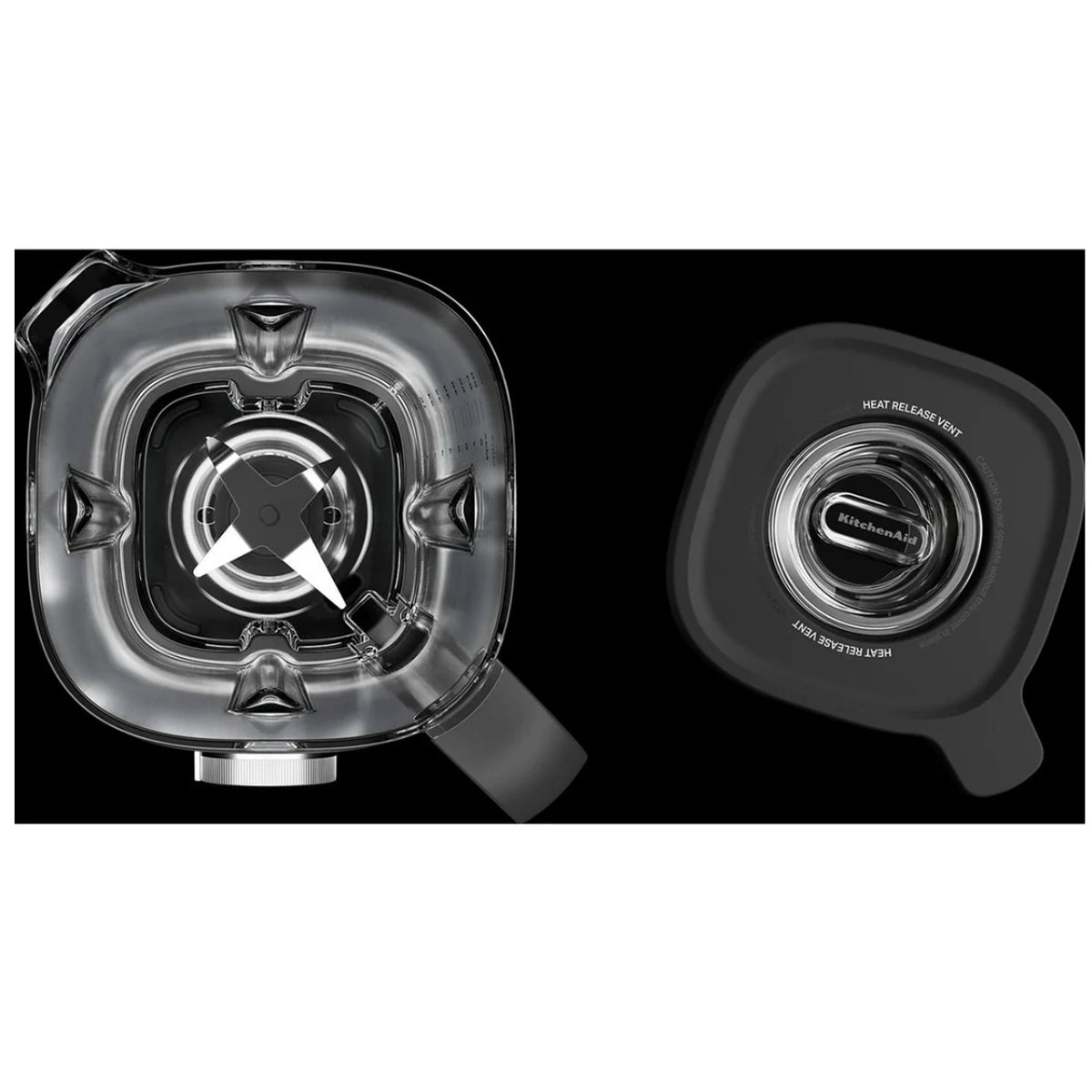 KitchenAid Pure Power Blender in Dark Grey (KSB2072DG) — side profile