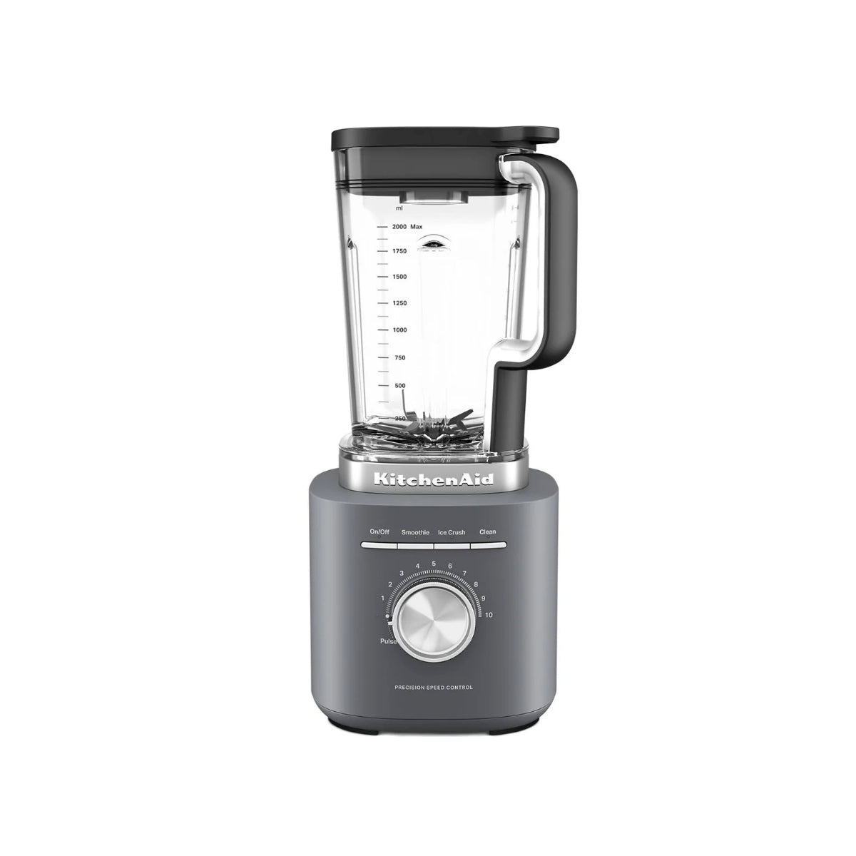 KitchenAid Pure Power Blender in Dark Grey (KSB2072DG) — base and controls
