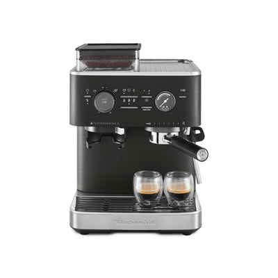 KitchenAid Semi Automatic Espresso Machine With Burr Grinder - KES6551BK (Cast Iron Black)