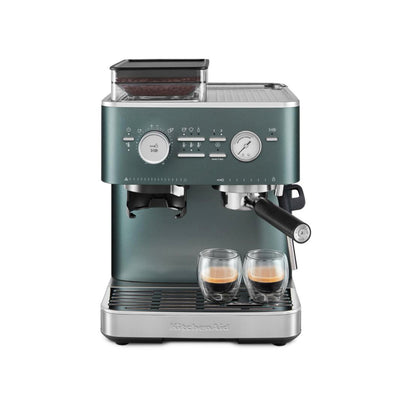 KitchenAid Semi Automatic Espresso Machine With Burr Grinder - KES6551JP (Juniper)