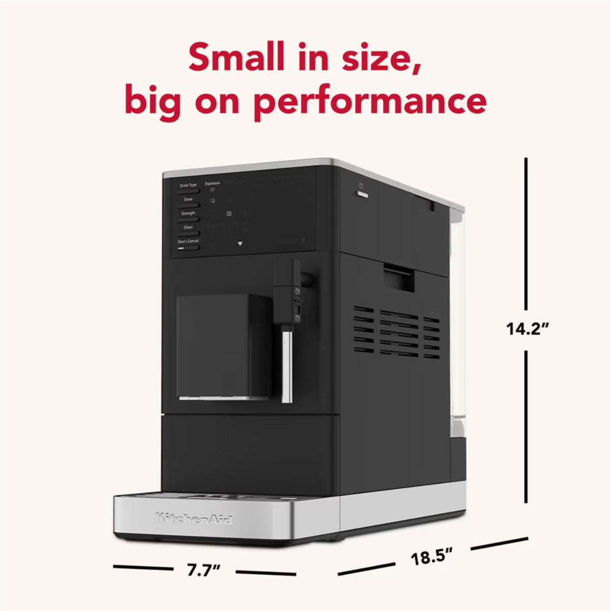 Machine à expresso entièrement automatique KitchenAid KF6 - (KES8556SX Acier inoxydable)