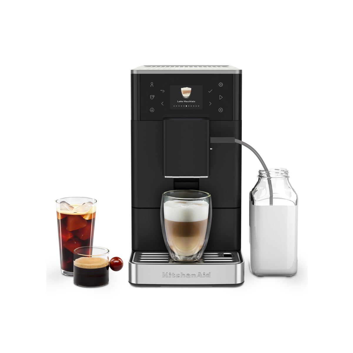 Machine à expresso entièrement automatique KitchenAid KF7 - KES8557BK (fonte noire)