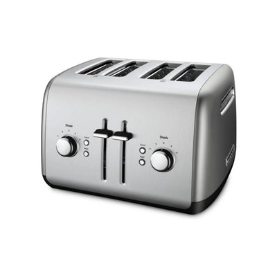 Kitchenaid 4-Slice Toaster with High-Lift Lever KMT4115CU (Contour Silver)