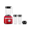 KitchenAid K150 3 Speed Ice Crushing Blender with 2 Personal Blender Jars - KSB1332PA (Passion Red)