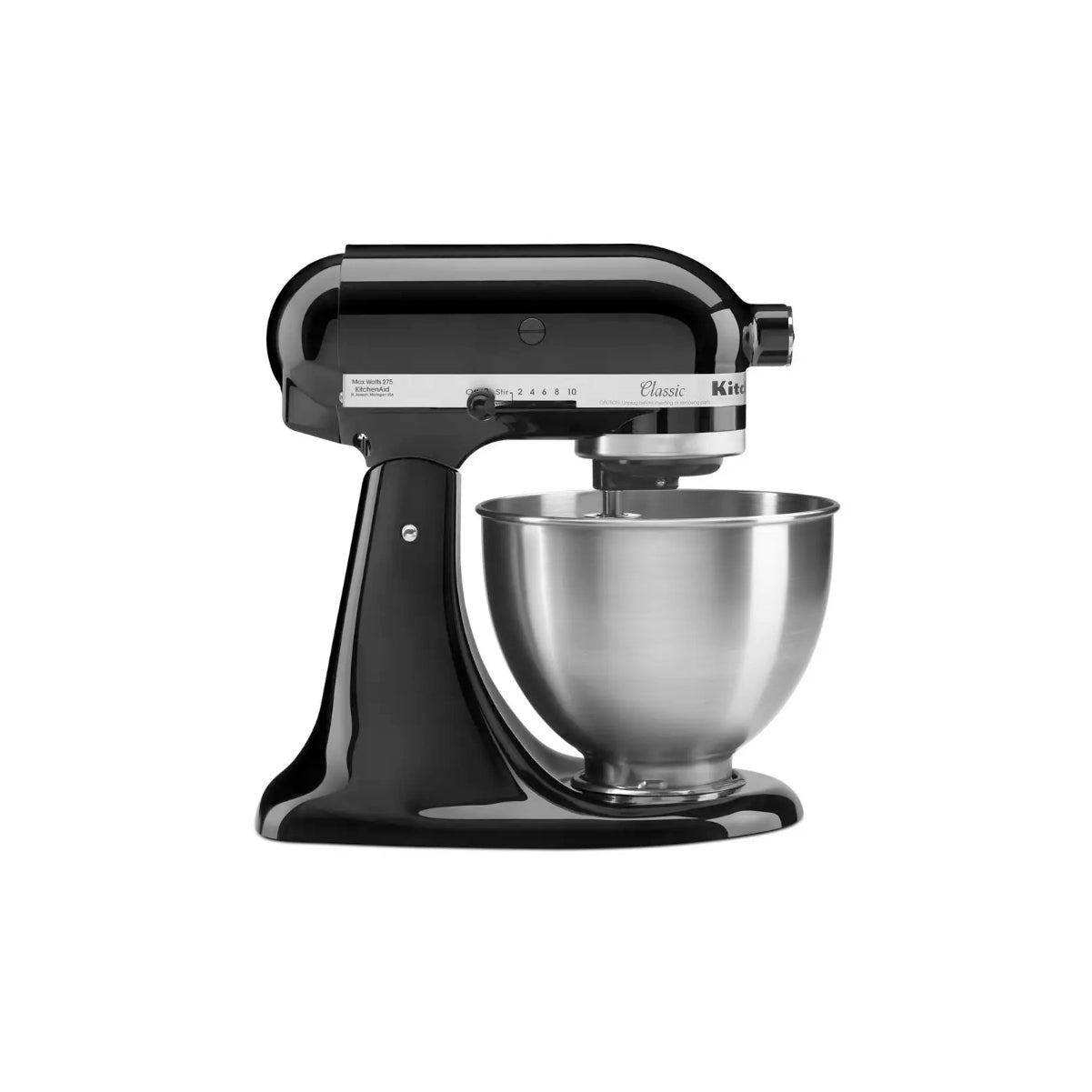 KitchenAid Classic Series 4.5 Quart Tilt-Head Stand Mixer - K45SSOB (Onyx Black)