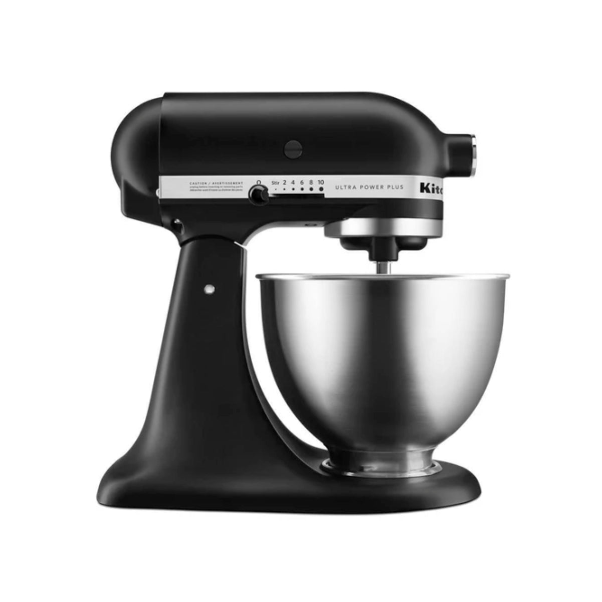 KitchenAid Ultra Power Plus Series 4.5-Quart Tilt-Head Stand Mixer - KSM96BM (Matte Black)