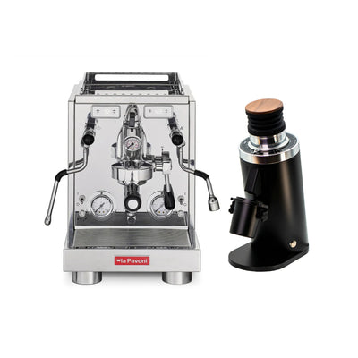 La Pavoni Botticelli Specialty (LPSBSS13US) & DF64 Grinder Bundle