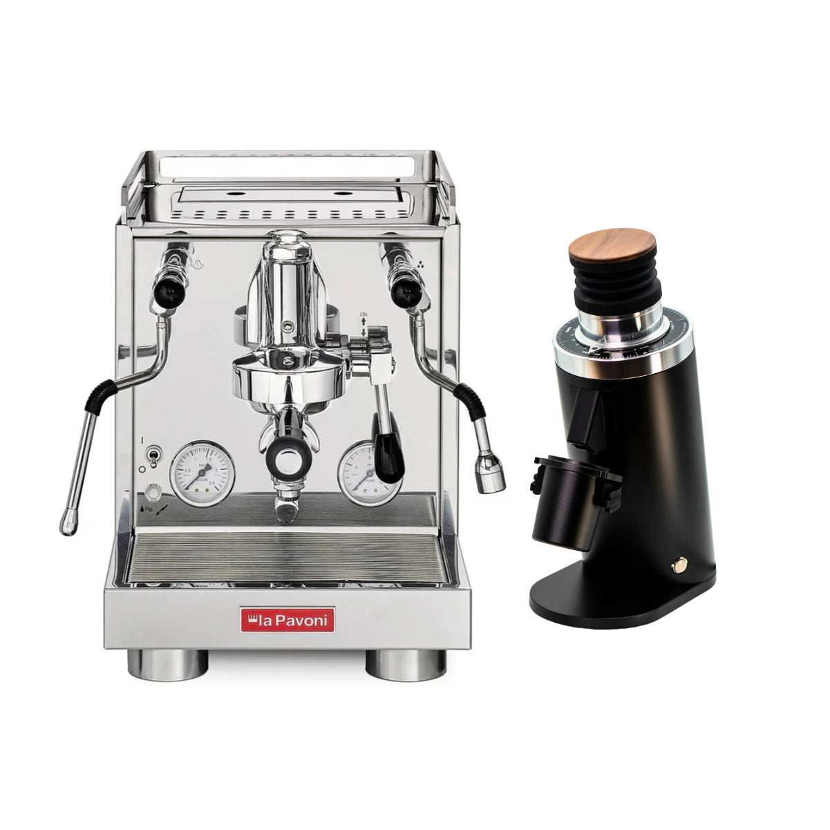 La Pavoni Botticelli Evolution (LPSBVS13US) & DF64 Grinder Bundle