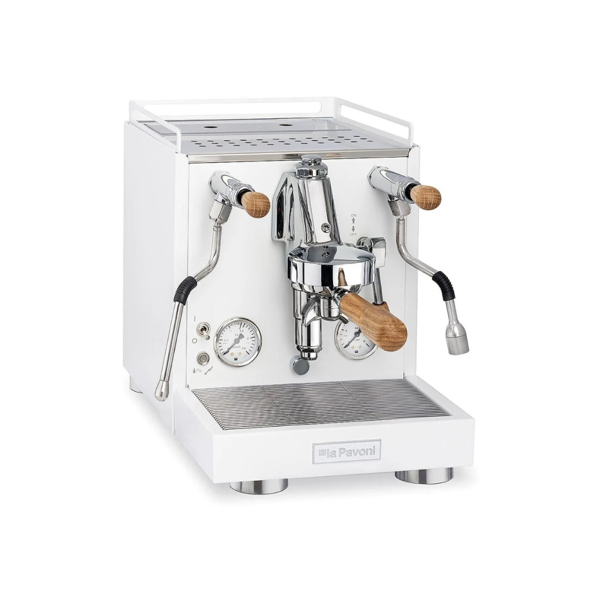 La Pavoni Cellini Evolution Espresso Machine (White)