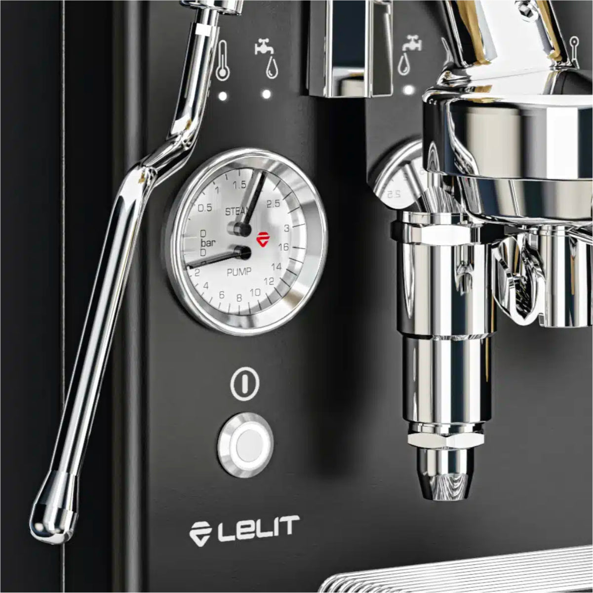 Lelit Mara X PID E61 Professional Semi-Automatic Espresso Machine (Black) - PL62XCB