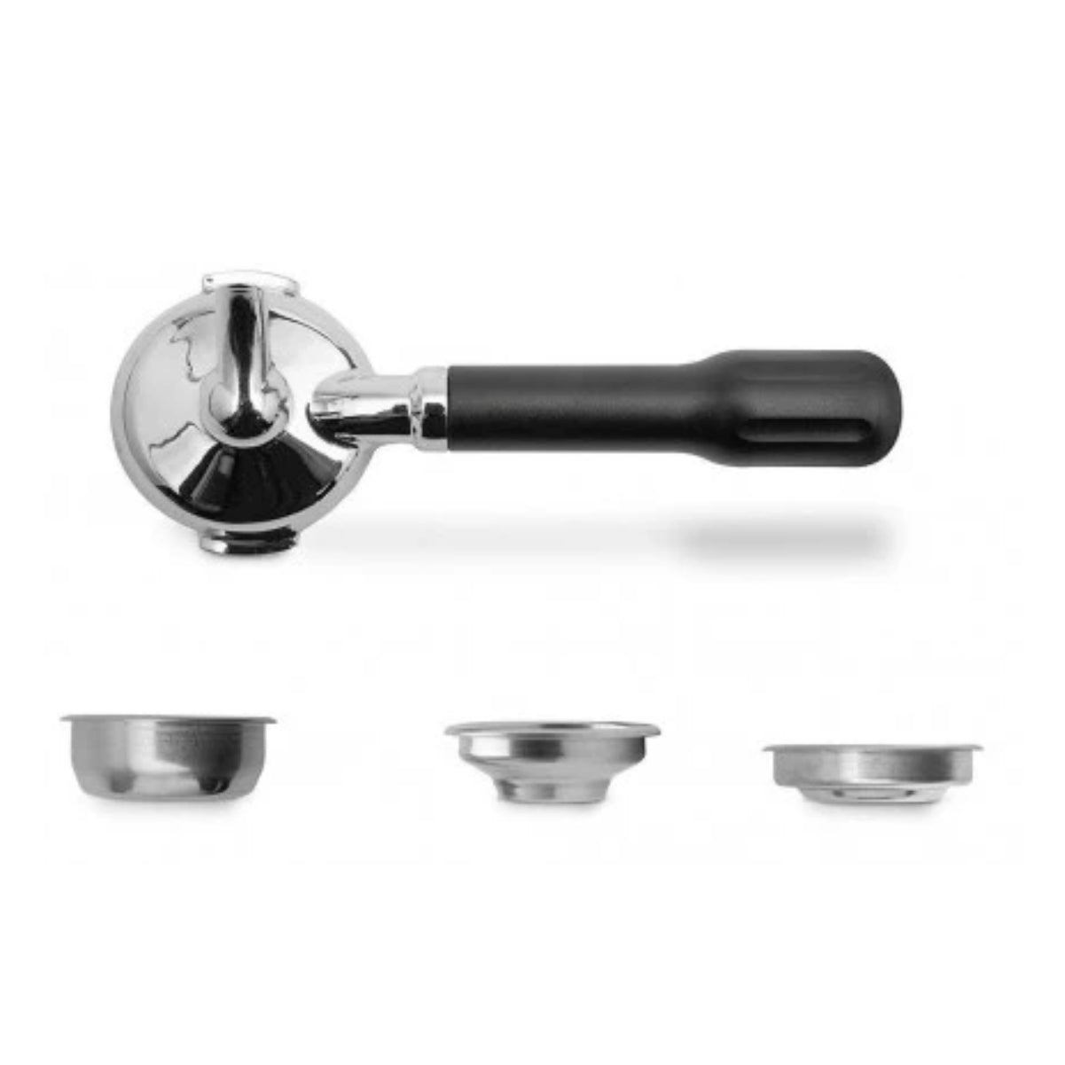 Lelit 58mm Single Spout Portafilter Kit with 3 Baskets - LEPLA585S