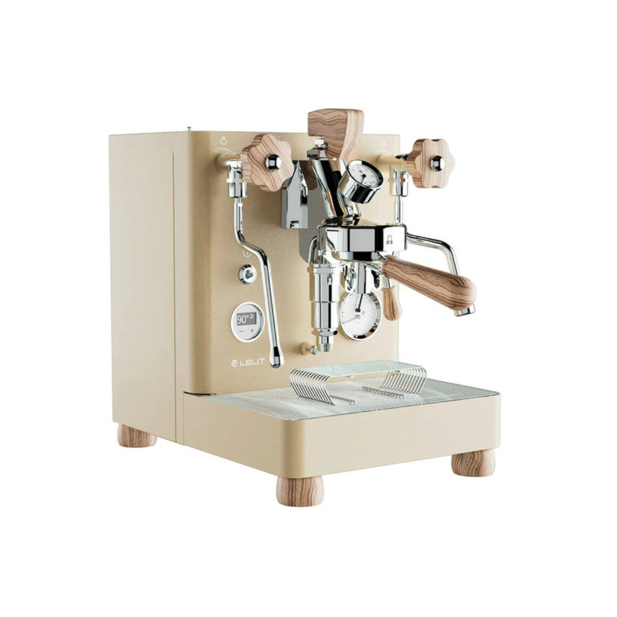 Lelit Bianca PID V3 E61 Professional Semi-Automatic Espresso Machine (Gold) - PL162TCG
