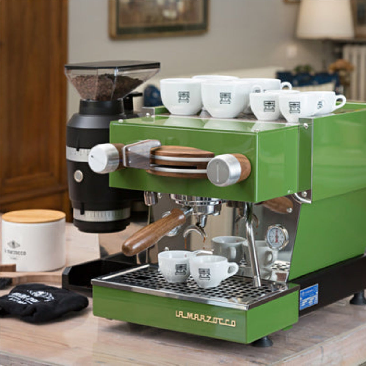 La Marzocco Linea Mini Florentine Green Special Edition