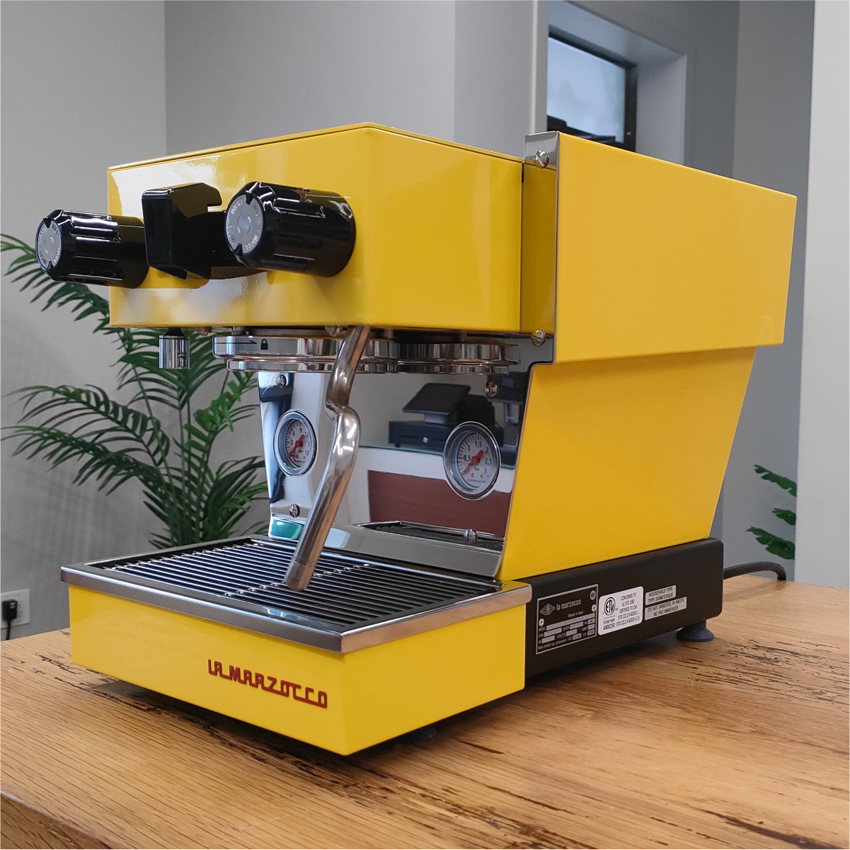 La Marzocco Linea Micra Dual Boiler Espresso Machine (Demo Unused - Yellow)