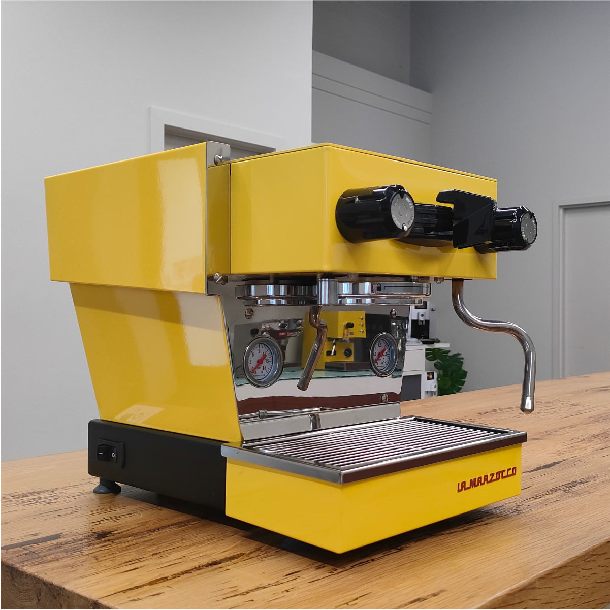 La Marzocco Linea Micra Dual Boiler Espresso Machine (Demo Unused - Yellow)