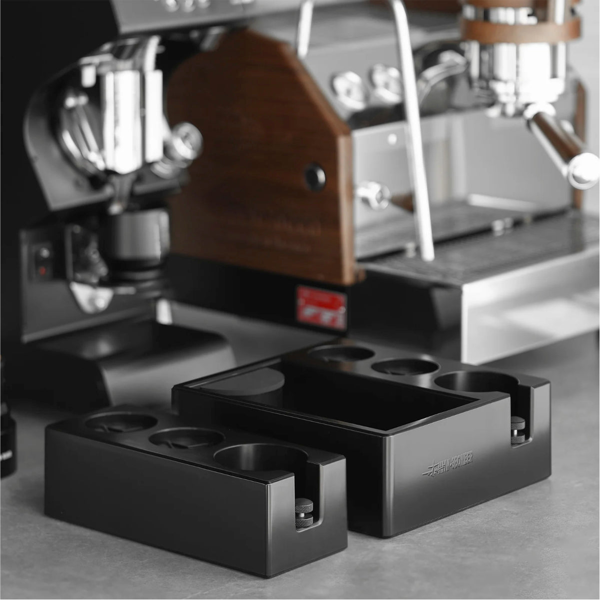 MHW-3BOMBER ABS Portafilter Holder Tamping Station
