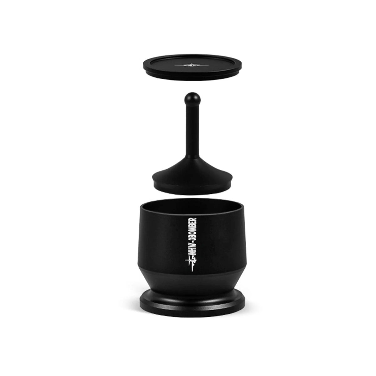 MHW-3BOMBER Espresso Coffee Powder Dosing Funnel (Black)