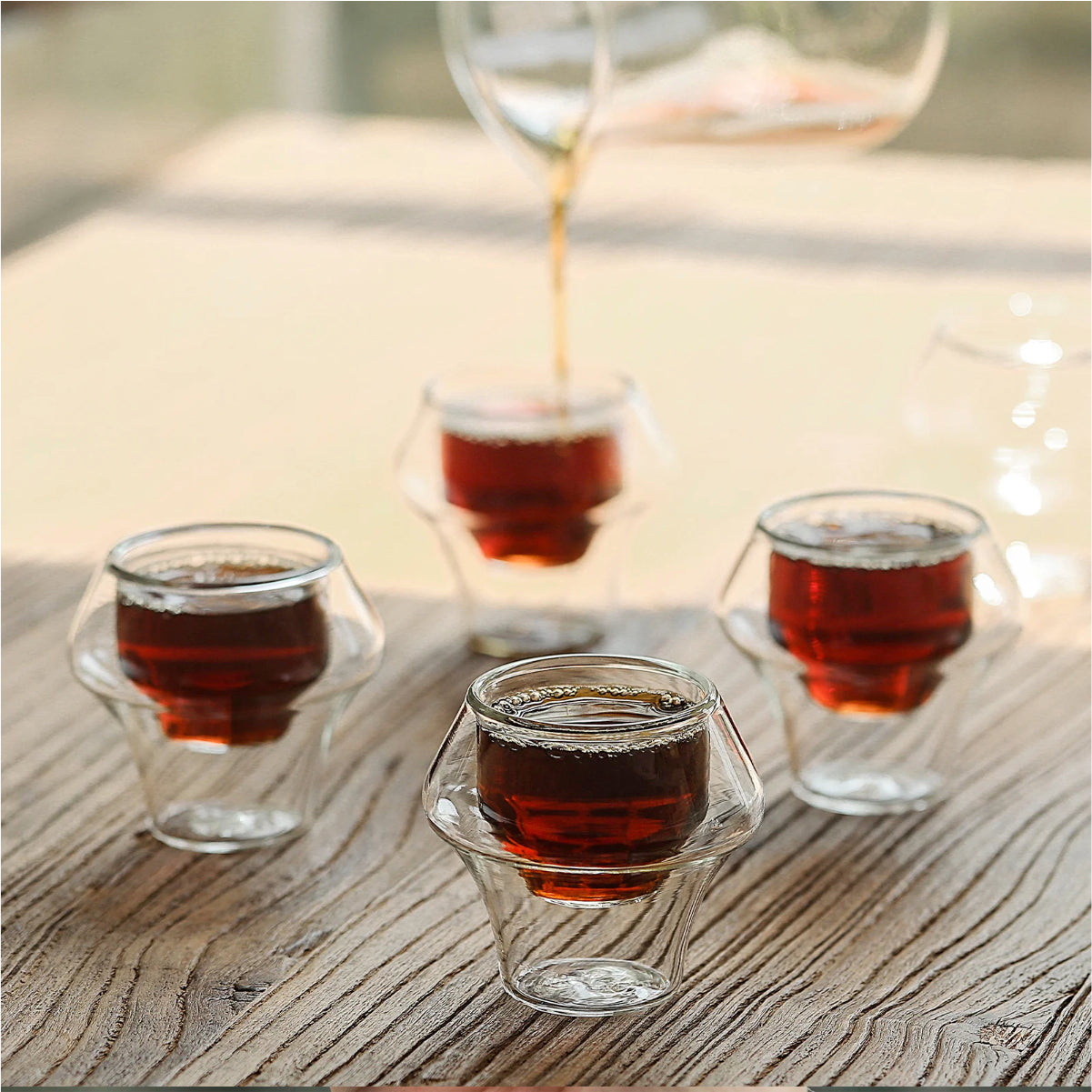 MHW-3BOMBER Double Wall Glass Nighten Cup