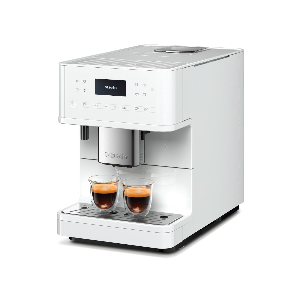 Miele CM6160 Milk Perfection Coffee & Espresso Machine (Lotus White)