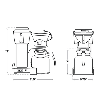 Technivorm Moccamaster KBTS (120V) (Polished Silver)
