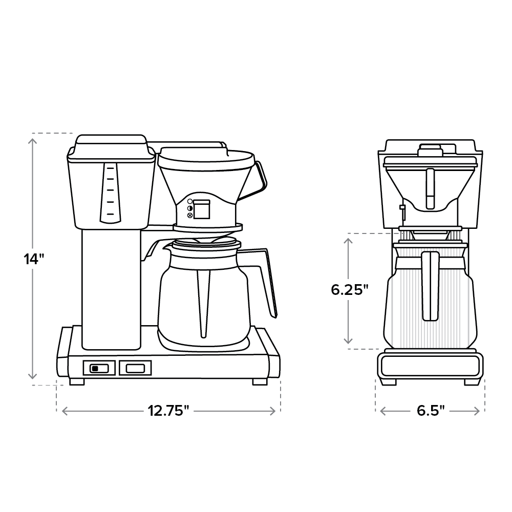 Technivorm Moccamaster KB (120V) (Brushed Silver)