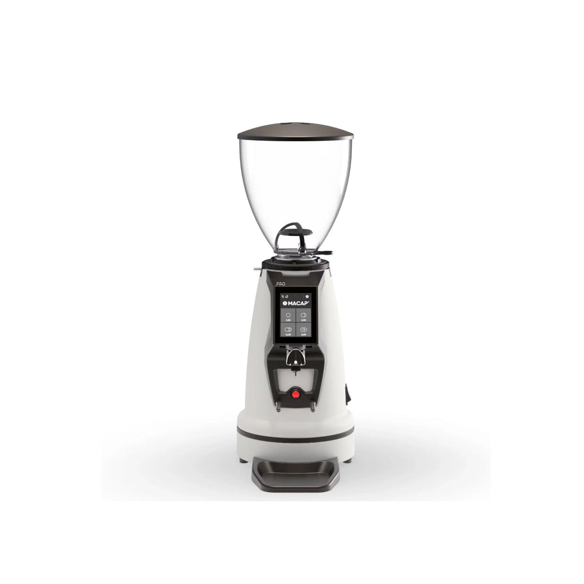 Macap MI40 Pro Commercial Coffee Grinder (White)