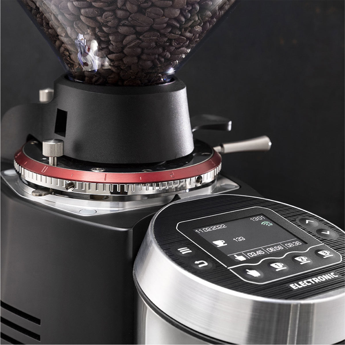 Mazzer Major VP Flat Burr Grinder (Polished Aluminum)