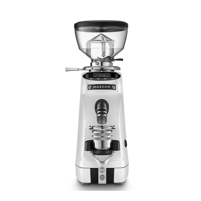 Mazzer Mini G Grind-By-Weight Espresso Grinder (White)