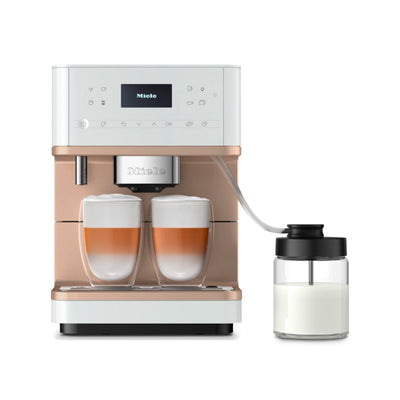 Miele CM6360 MilkPerfection Automatic Coffee & Espresso Machine (Open Box- Lotus White)