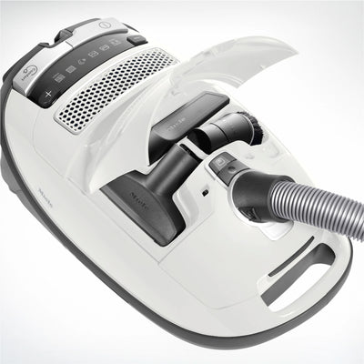 Miele Compact C3 Excellence Canister Vacuum Cleaner with Dustbag 41GDE039CDN (Lotus White)