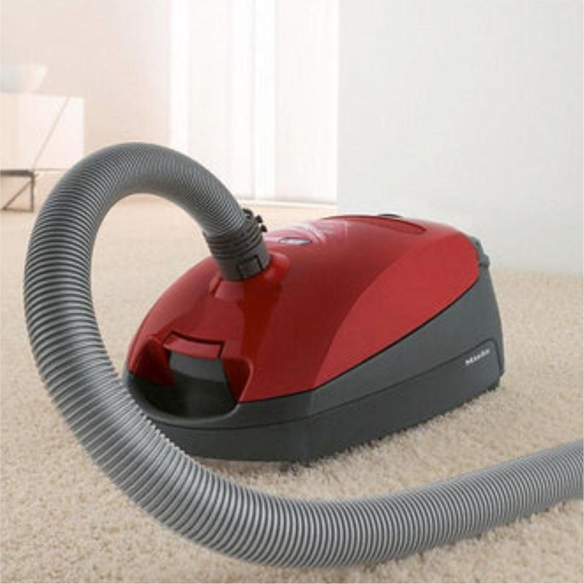 Miele Classic C1 Cat & Dog Canister Vacuum Cleaner with Dustbag 41BBN030CDN (Mango Red)