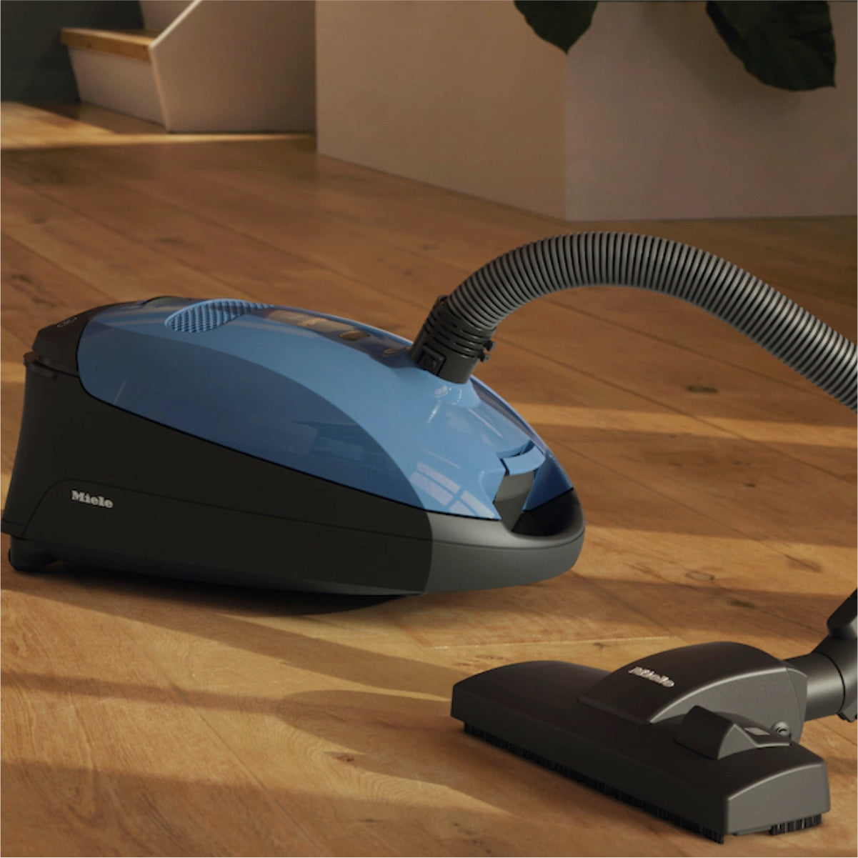 Miele Classic C1 Hardfloor Canister Vacuum Cleaner 41BAN046CDN (Tech Blue)