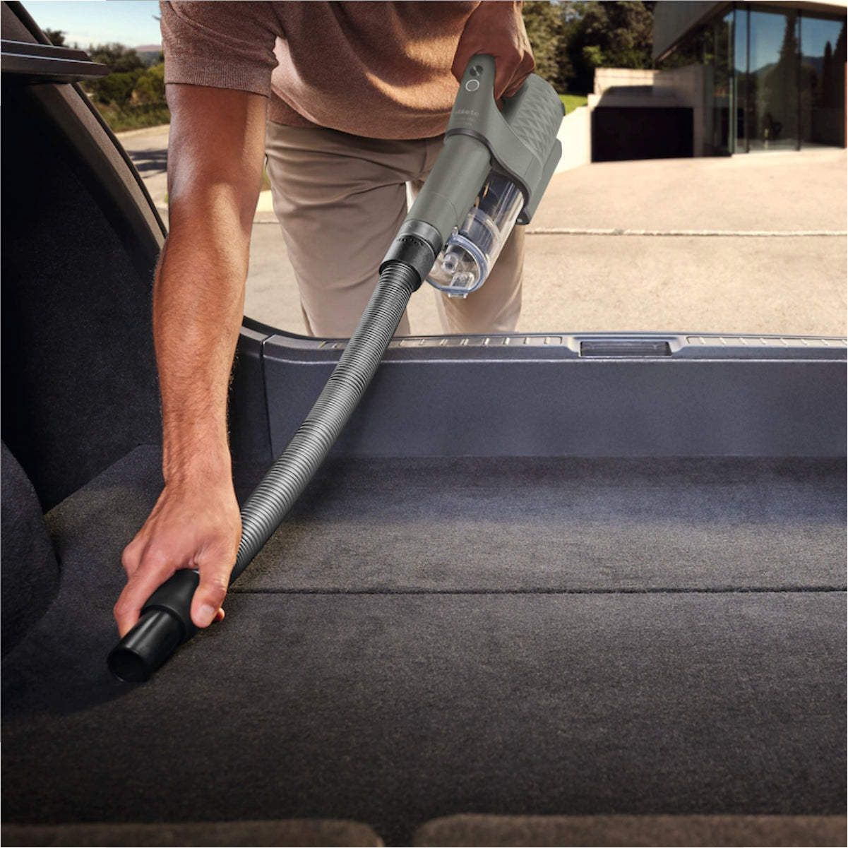 Miele Duoflex HX1 CarCare Cordless Bagless Stick Vacuum Cleaner 41QLL039USA (Casa Grey / Space Grey)