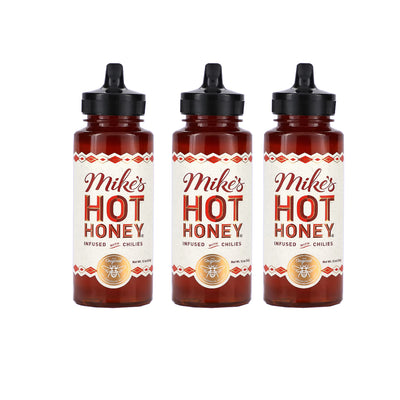 Mike's Hot Honey -Infused With Chilies (12oz X 3)