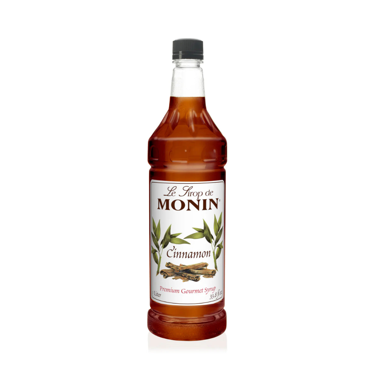 Monin Cinnamon Syrup 1L Plastic Bottle