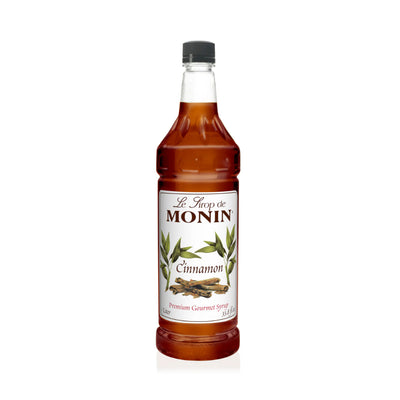 Monin Cinnamon Syrup 1L Plastic Bottle