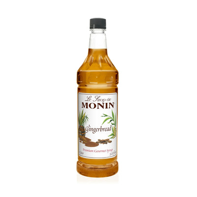 Monin Gingerbread Syrup 1L Plastic Bottle