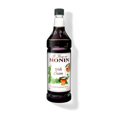 Monin Irish Cream Syrup 1L Plastic Bottle